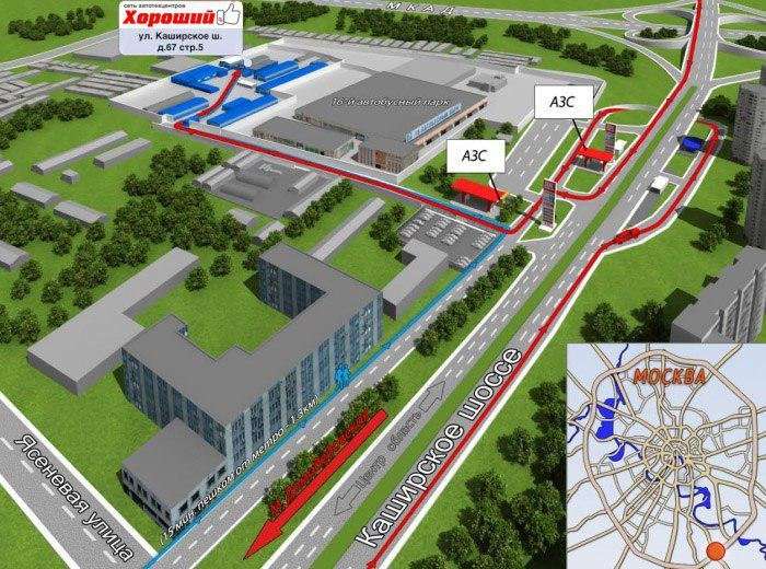 Карта москва каширское шоссе 23
