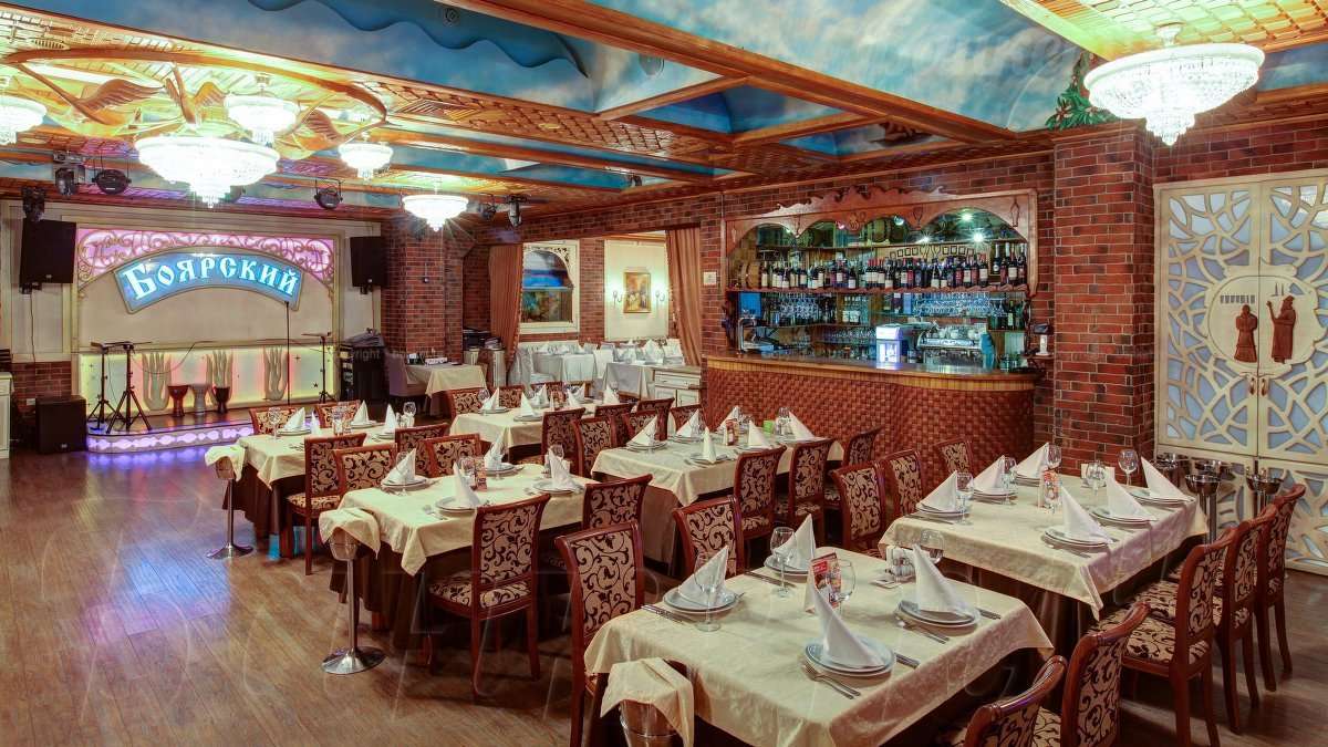 Ресторан боярский в москве